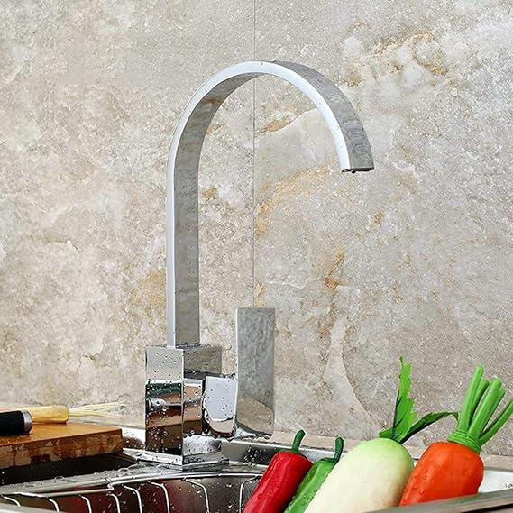 fregadero de cocina de cascada