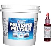 Fiberglass Supply Depot Polysilk General Purpose Polyester Putty Quart