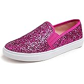 FEVERSOLE Women's Fashion Slip-On Sneaker Casual Flat Loafers