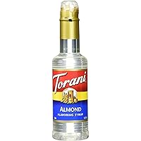 Torani Almond Syrup 12.7 Fl Oz (Pack of 4)