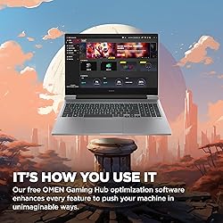 HP OMEN 16 inch Laptop, FHD 144Hz Display, Intel