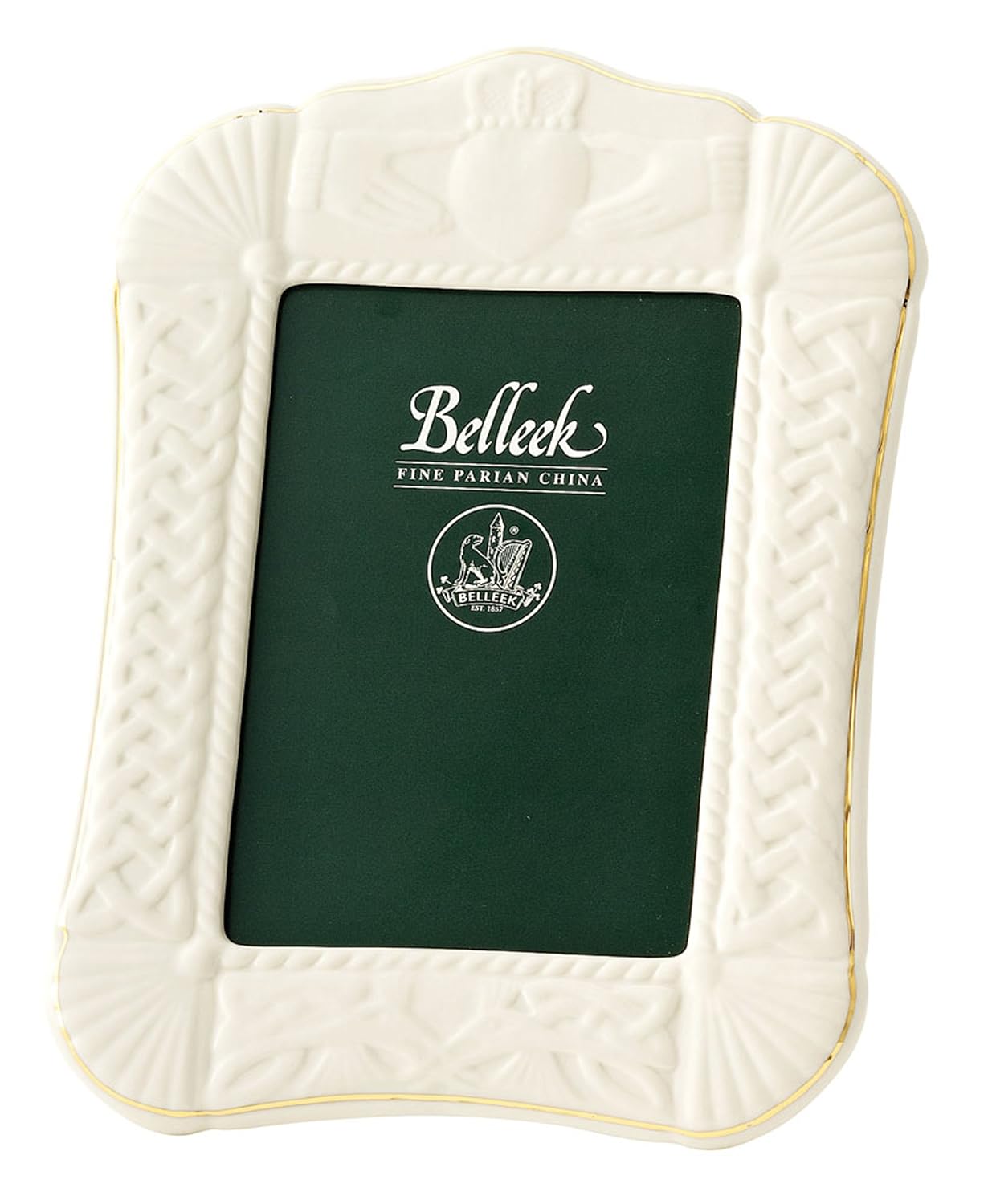 Belleek Claddagh Picture Frame, 5x7