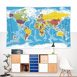 PARTH IMPEX Giant World Map - Large Map Of The
