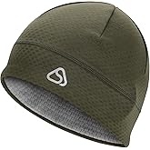 Skull Cap for Men Women Unidirectional Moisture Absorption & Sweat Wicking Quick-Dry Running Hat Beanie, Thermal Helmet Liner