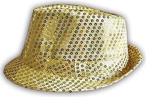 Western Fashion Sequin Fedora Hat