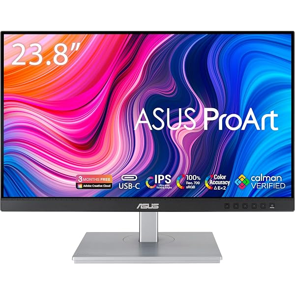 Amazon.com: ASUS ProArt Display PA248QV 24.1” WUXGA (1920 x 1200) 16:10  Monitor, 100% sRGB/Rec.709 ΔE \u003c 2, IPS, DisplayPort HDMI D-Sub, Calman  Verified, Eye Care, Anti-glare, Tilt Pivot Swivel Height Adjustable :  Electronics