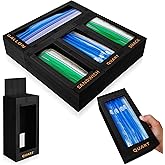 mHomeBilt Bag Storage Organizer - Bamboo Food Plastic Baggie Holder, Dispenser, and Container for Kitchen Drawer - Fits Major Brand's Gallon, Quart, Sandwich & Snack Sized Slider Bags (Black)