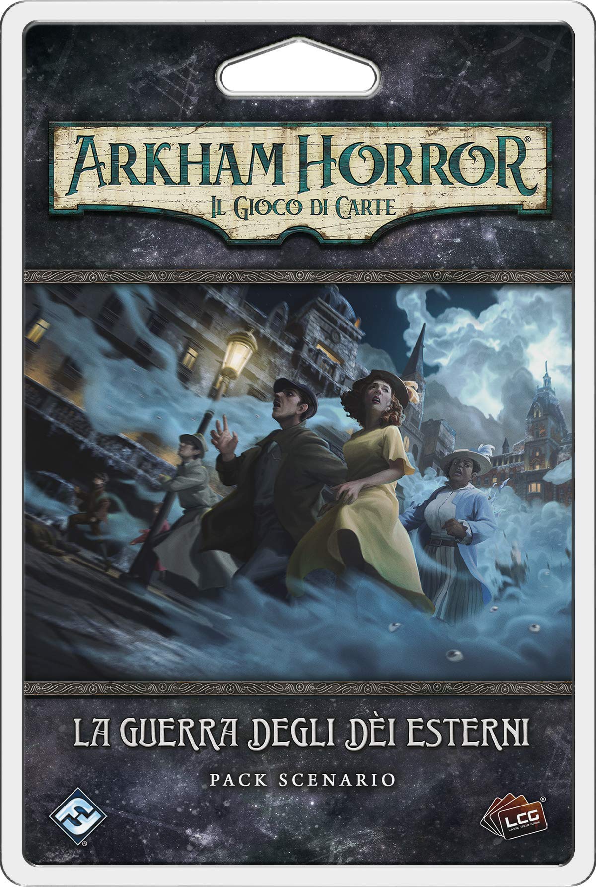 Asmodee - Arkham Horror The Card Game: The War of the Outer Gods - Expansion Card Game, Edition in Italian