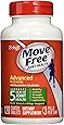 Move Free Glucosamine Chondroitin MSM and Hyaluronic Acid Joint Supplement, 120 Count