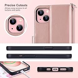 ULAK Compatible with iPhone 15 Plus Wallet Case for