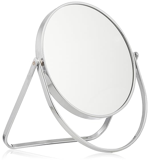 Frasco Mirrors Folding Stand Double Sided Mirror, Chrome Review