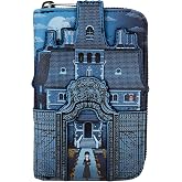 Loungefly MGM Wednesday Nevermore Castle Zip Around Wallet