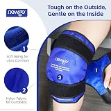 NEWGO Knee Ice Pack Wrap Full Coverage Gel Cold Therapy Adjustable view 6