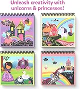 Skillmatics Scratch Art Book Unicorns Princesses 10 Pictures 2 Styluses view 7