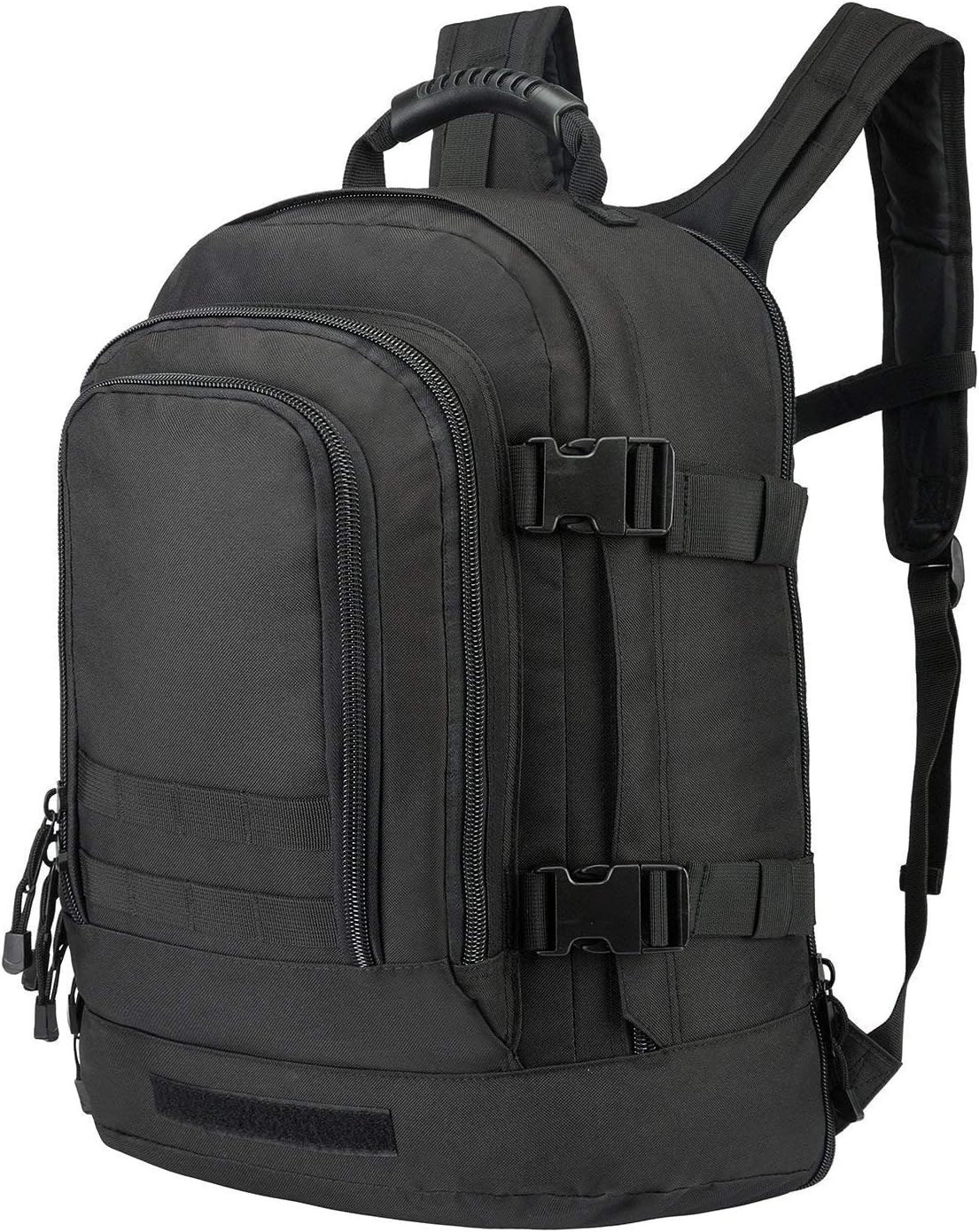 Greencity Laptop Backpacks Tactical Military 3 Day Expandable Bug Out Bag Classic School Case Travel Hiking，Shadow Black