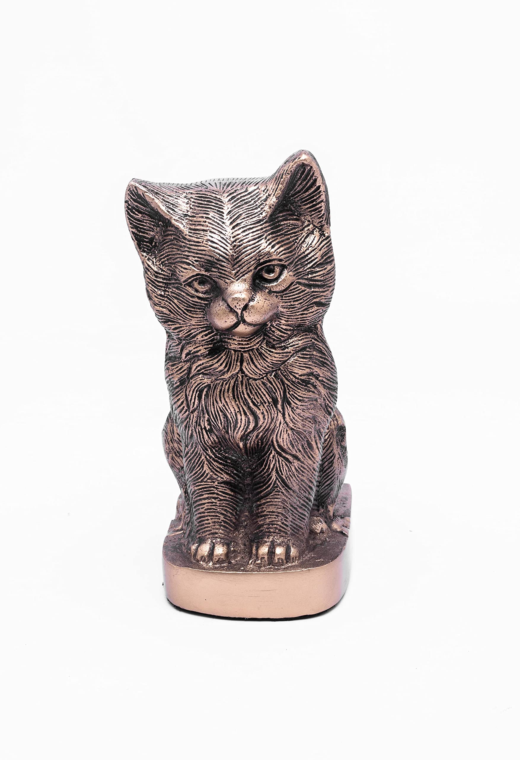 Yali Cremation Urn, Cat Cremation Urn, Cat Memorial, Cremation Ash, Pet Keepsake Keepsake (Bronze)