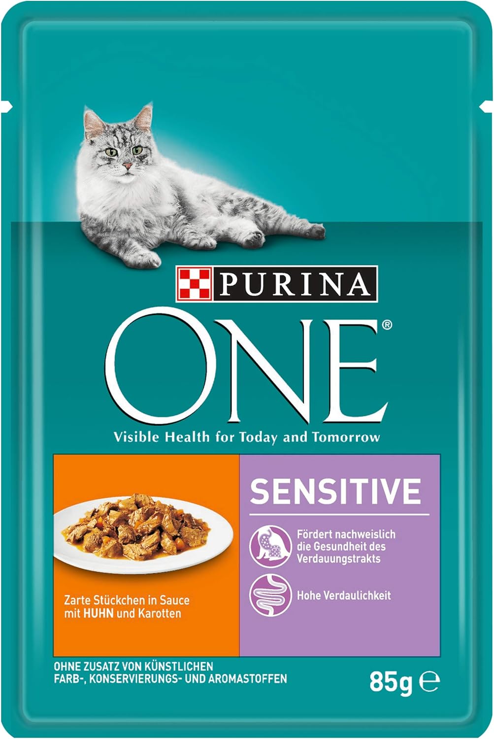 Purina One Katzennassfutter Hochwertige Katzennahrung Reich An