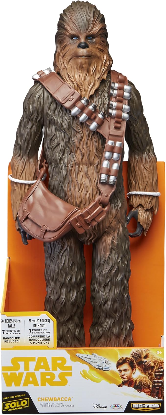 20 inch chewbacca action figure