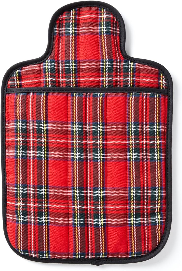 Hotties Microhottie Microwave Hot Water Bottle Quilted Royal Stewart Tartan Red Amazon.co