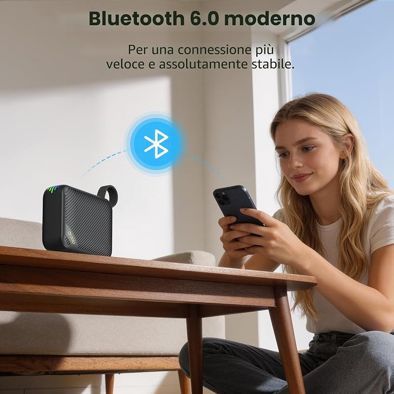 Cassa Bluetooth Portatile Mini Altoparlante Wireless Speaker