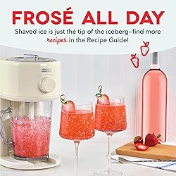 Dash Deluxe Shaved Ice & Slushy Maker with Serving