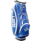 Team Golf NFL Lightweight, 10-Way Club Divider, Spring Action Stand, Insulated Cooler Pocket, Velcro Glove and Umbrella Holder & Lift Assist Handles