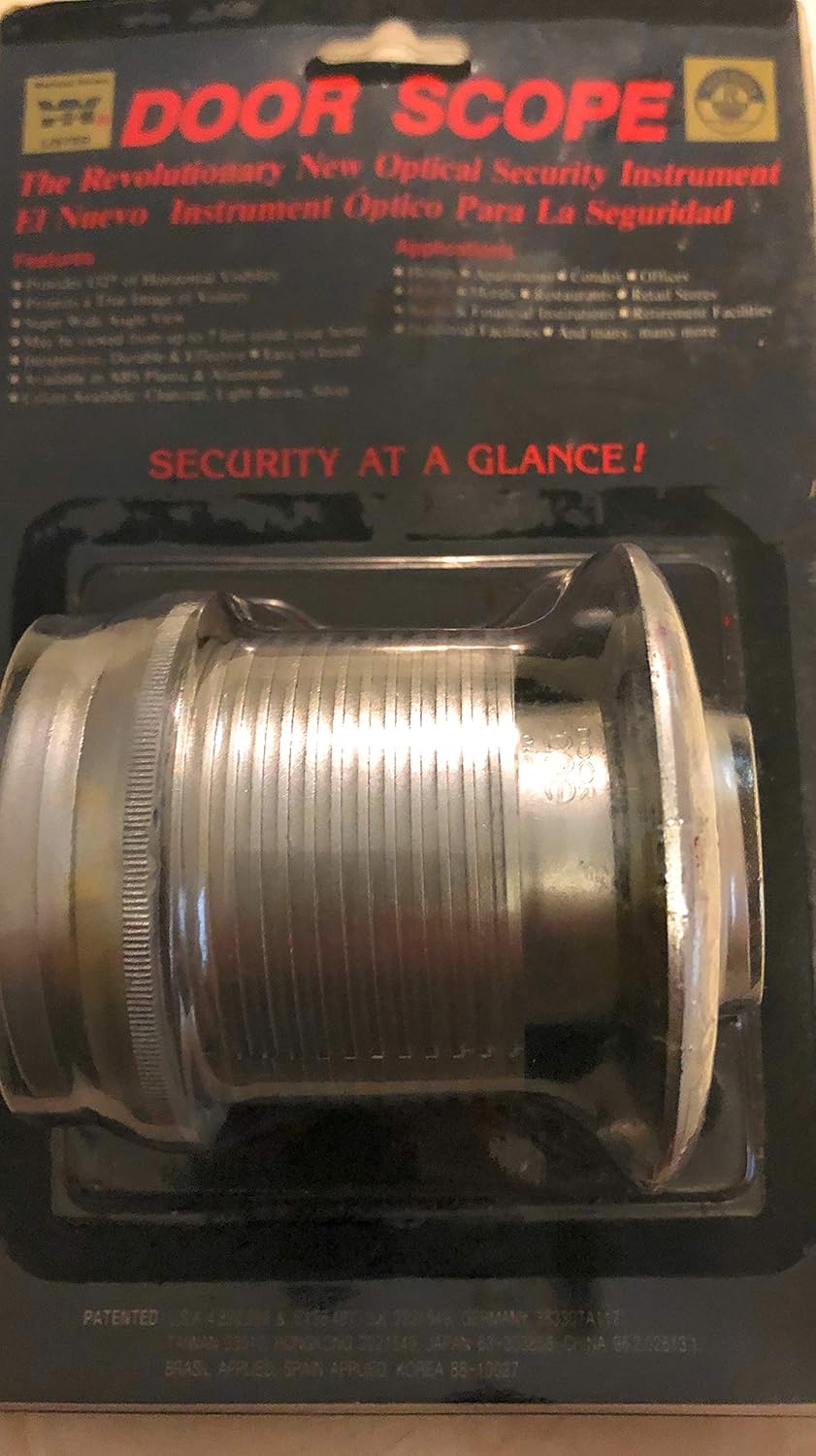 Door Scope DS1000 MG (Grey) Door Scope Viewer 168 degree wide angle