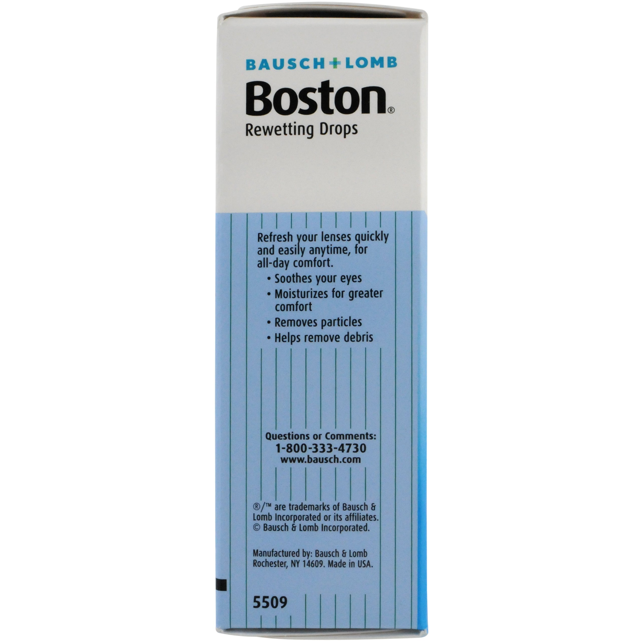 Bausch+Lomb Rewetting Drops for Rigid Gas Permeable Contact Lenses, 1/3