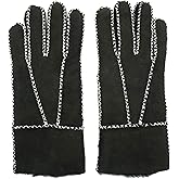 YISEVEN Women's Winter Sheepskin Shearling Leather Gloves