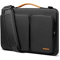tomtoc Laptop Shoulder Bag for 2026 14 Inch MacBook Pro M5/M4/M3/M2/M1 Pro/Max 2026-2021, 13.5-14.4 Surface Laptop 7/6/Studio
