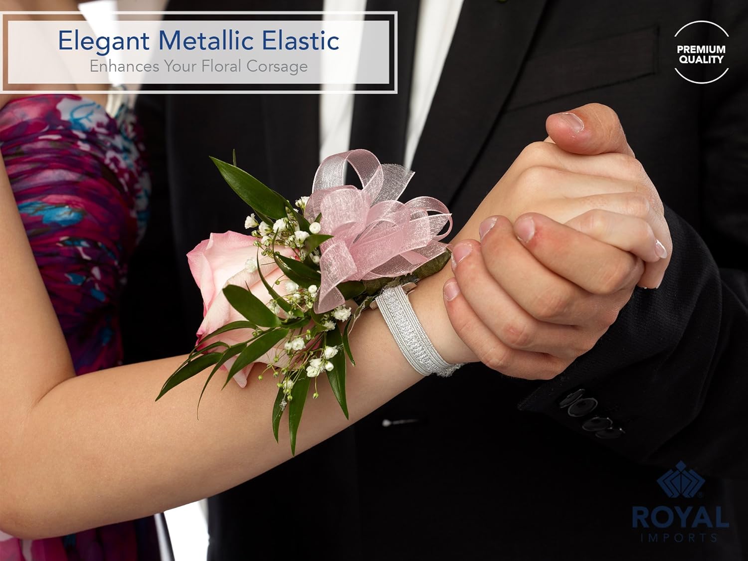 Wedding Flowers, Petals & Garlands Wrist Corsage Elastic Bands36 pcs