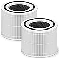 Nispira 3-in-1 True HEPA Activated Carbon Replacement Filters For LEVOIT Core 300 Air Purifier Part 300-RF, 2 Packs - Foto 12