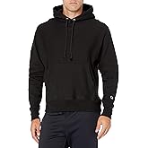 Champion mens Powerblend Fleece Crew, Small Script