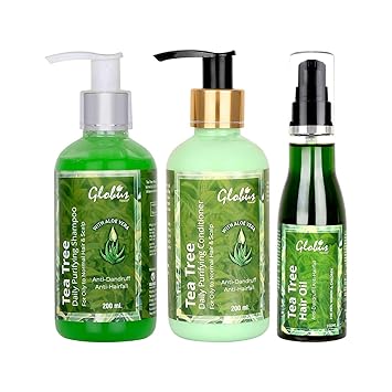 Buy Globus Naturals Tea Tree Hair Care Combo Pack Tea Tree Hair