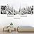 SIGNWIN 5 Panel Canvas Wall Art Modern Art Forest Multicolor Photography Relax/Calm Romantics Scenic for Home Decorations Ready to Hang - 60"x32"