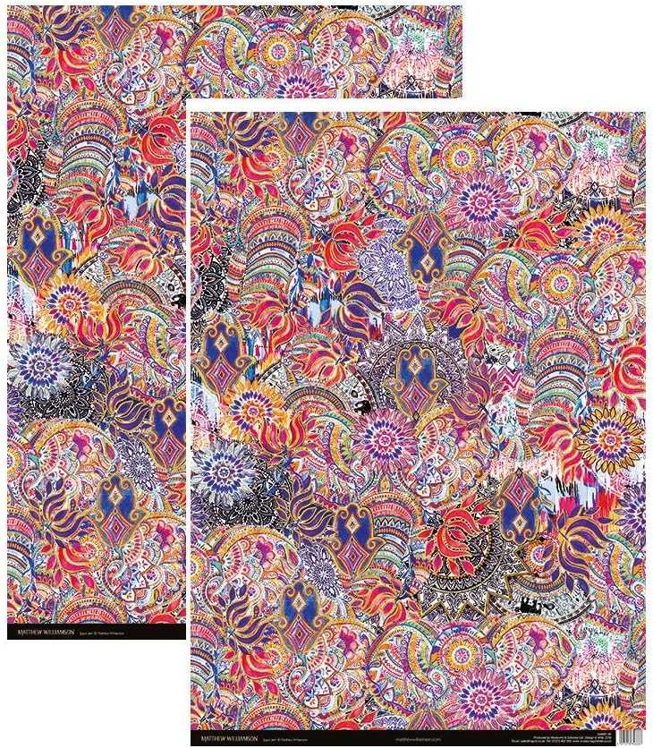 Museum and Galleries 2 Sheet of Jaipur Jem Luxury Gift Wrap Wrapping