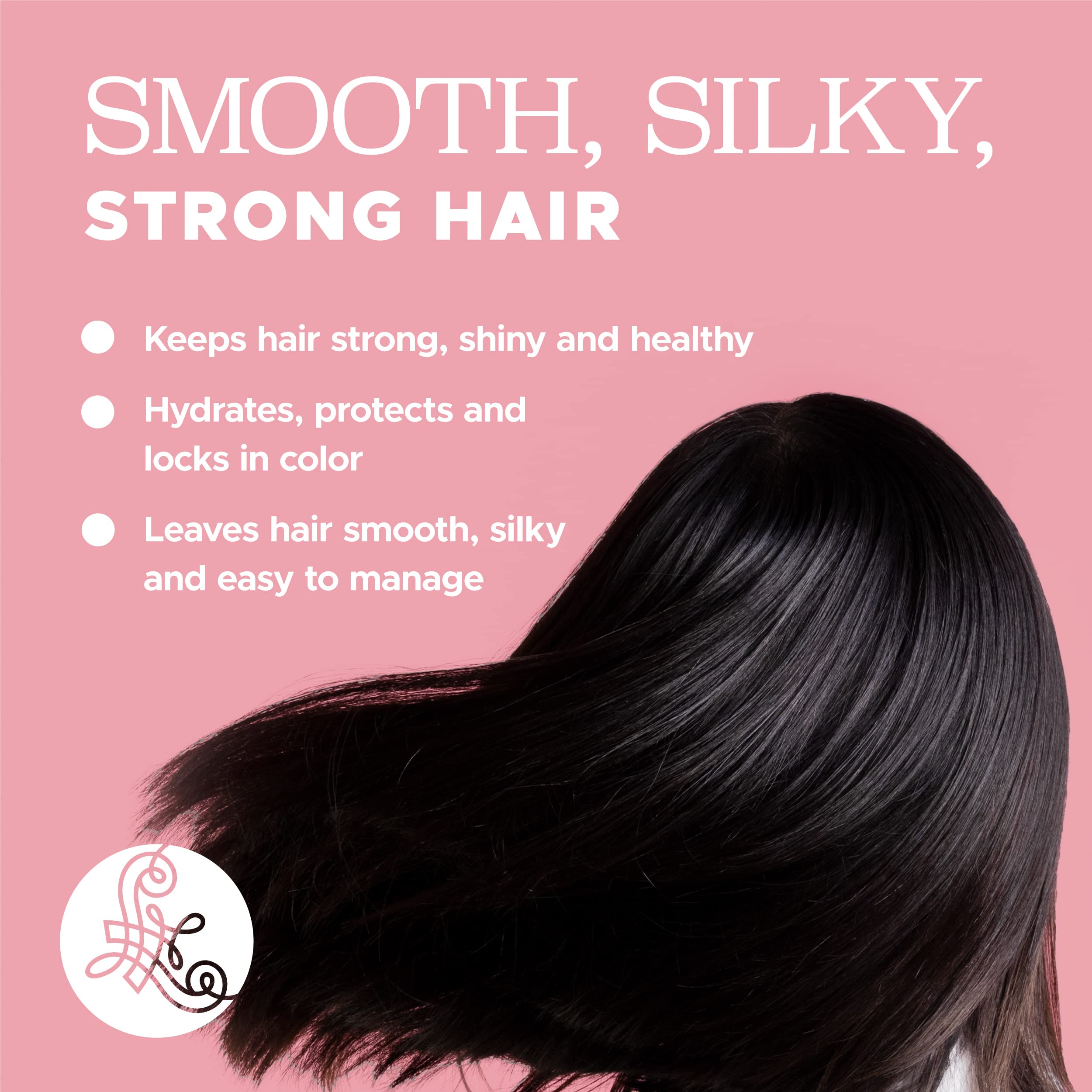 Luseta Keratin Shampoo for Dry Damaged Hair, Smoothing & Nourishing for Color Treated Hair 16.9 Oz