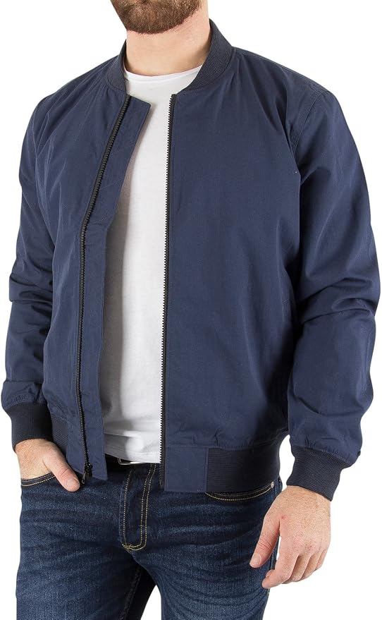Levi's Men's Line 8 Bomber Jacket, Blue 
