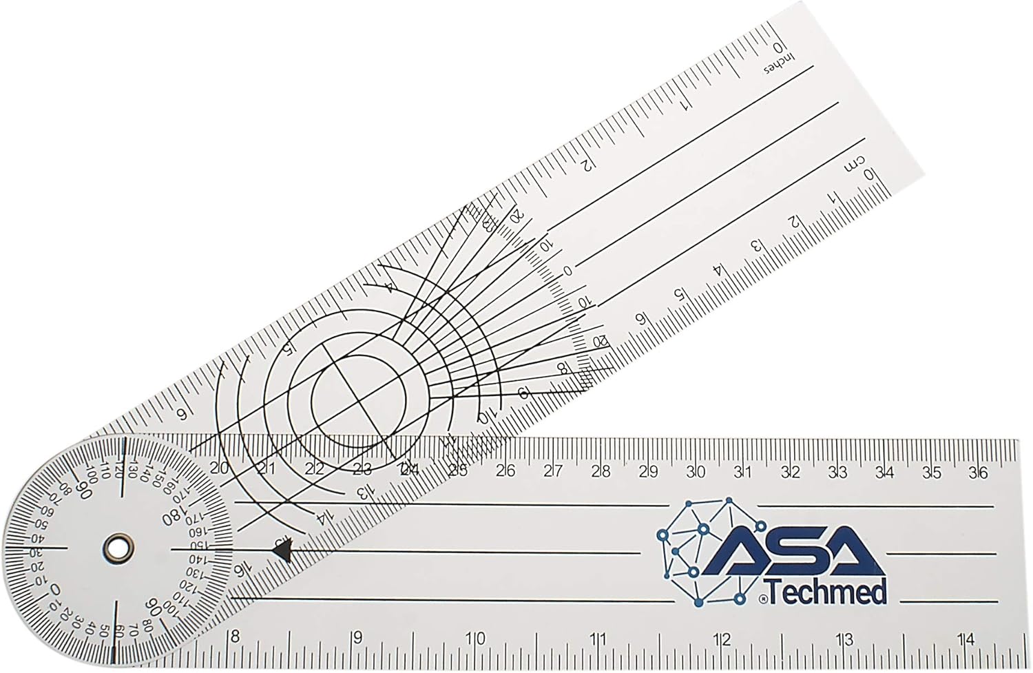 Complete Goniometer Physical Therapy Set, Bonus Reflex Hammer, 12,8,6 Inch Goni's, Gait Belt, Measuring Tapes, Occupational Therapy Tools, Ideal for Clinical/Home Rehab: Health & Personal Care