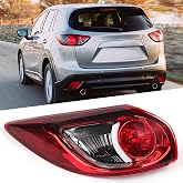 Huray Left Tail Light Fit for Mazda CX-5 2013-2016 Taillight Tail lamp Brake Lamp Replacement for MA2804111, Driver Side LH Outer