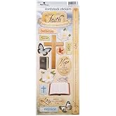 Paper House Productions Cardstock Sticker Sheet for Crafts, Scrapbooking &amp; Collecting - Christian Faith