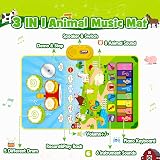 HappyGoLucky 3 in 1 Musical Mat for 1 2 Year Old Boys 19 Sounds Recording view 2