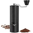 TIMEMORE Chestnut C3S Manual Coffee Grinder, Hand Coffee Grinder with Adjustable Grind Setting, Stainless Steel S2C Conical Burr Coffee Grinder, for Espresso to French Press - Black