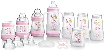 mam self sterilising bottles starter set