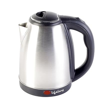 LifeLong EK02 1.8 Litre Electric Kettle (Black)