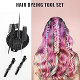 Gezimetie 6Pcs Hair Dye Kit Salon Coloring Brush Bowl Set Professional view 2