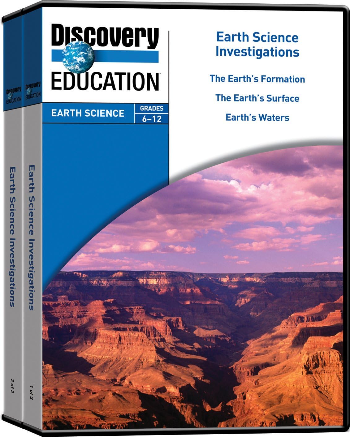 Discovery Education Earth Science Investigations DVD Library, Grades 6-12 (Set of 2)