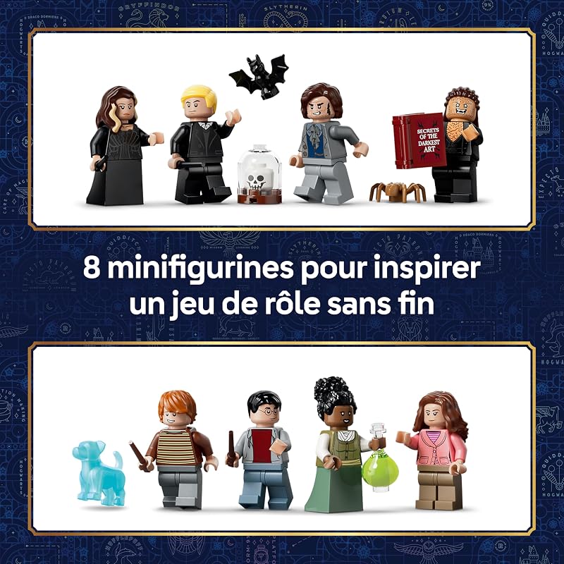 Harry Potter Les Boutiques Magiques de l’Allée des Embrumes - Jouet - Maquette Miniature - 8 Minifigurines & Patronus Collector - Décoration de Chambre - Cadeau Garçon, Fille, Fan dès 8 ans 76471 — photo 6 sur 8