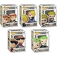 Funko Pop! Animation: One Piece Bundle (5-Pack) – Monkey D. Luffy #1771, Nami #1772, Sanji #1773, Usopp #1774, Roronoa Zoro Common #1775 Collectible Vinyl Figures