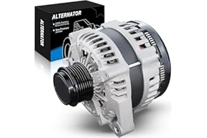 SZKAIDAG Upgraded High Output Alternator for:-Chevy Traverse for:-GMC Acadia for:-Buick Enclave for:-Saturn Outlook 3.6L 2007-2017 170A 12V 6Grooves OE#25815839, 11252N, 1042106160, 23279588